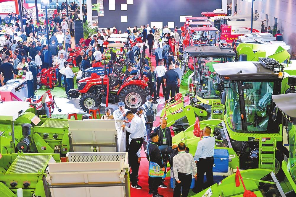 Green wisdom empowers the future of agriculture. The grand opening of the 3rd China Hilly and Mountainous Agricultural Machinery Expo